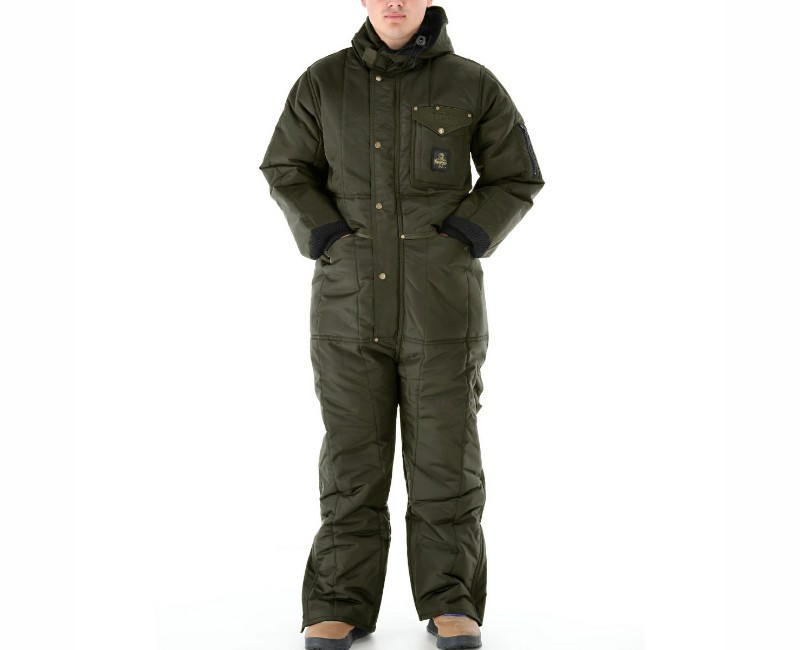 Premium Insulated Coverall for Industrial & Outdoor Work – Heavy-Duty Thermal Lined, Waterproof, and Windproof Cold Weather Protection Suit