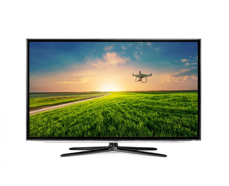 4k Monitor Isolated TV