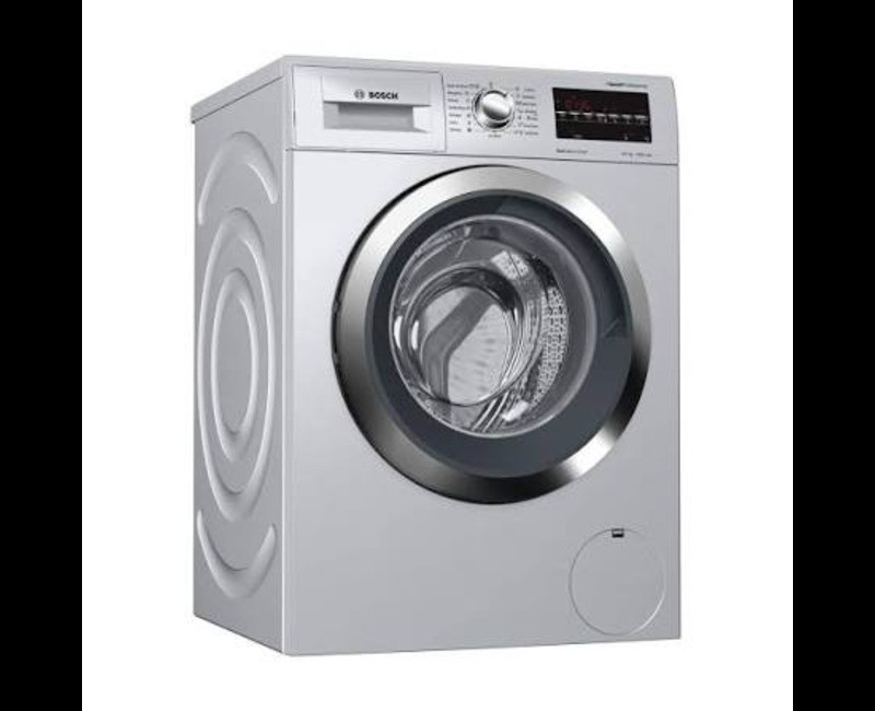 Bosch WAT2846XZA 8 kg Front Load Fully Automatic Washing Machine – EcoSilence Drive, AntiVibration Design, SpeedPerfect, Silver