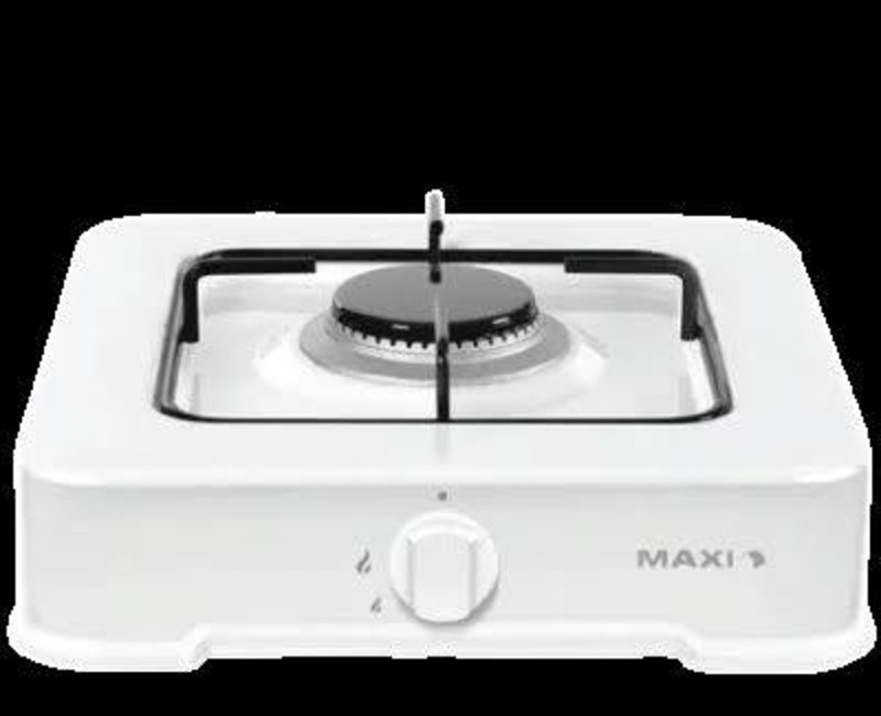 Maxi Table-Top Single-Burner Gas Cooker – Compact Stainless Steel LPG Stove | High Heat Efficiency | Manual Ignition | Durable Design