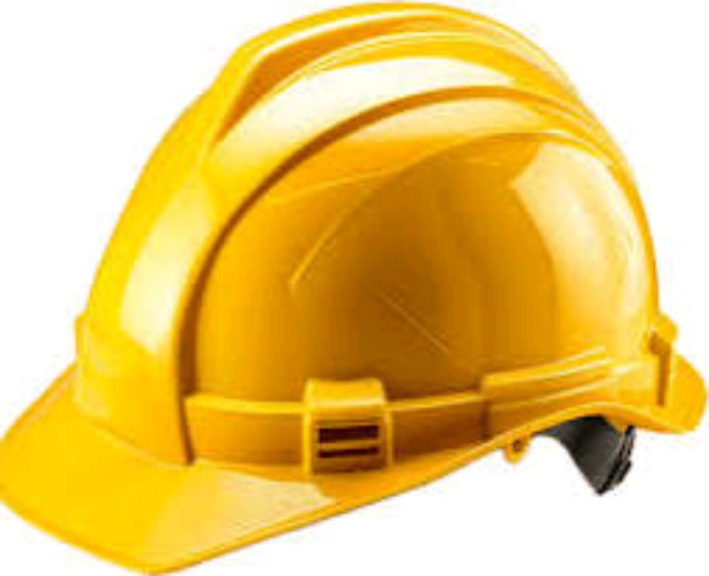 Premium Industrial Safety Helmet with Shock Absorption & Adjustable Suspension System (Safety tools)