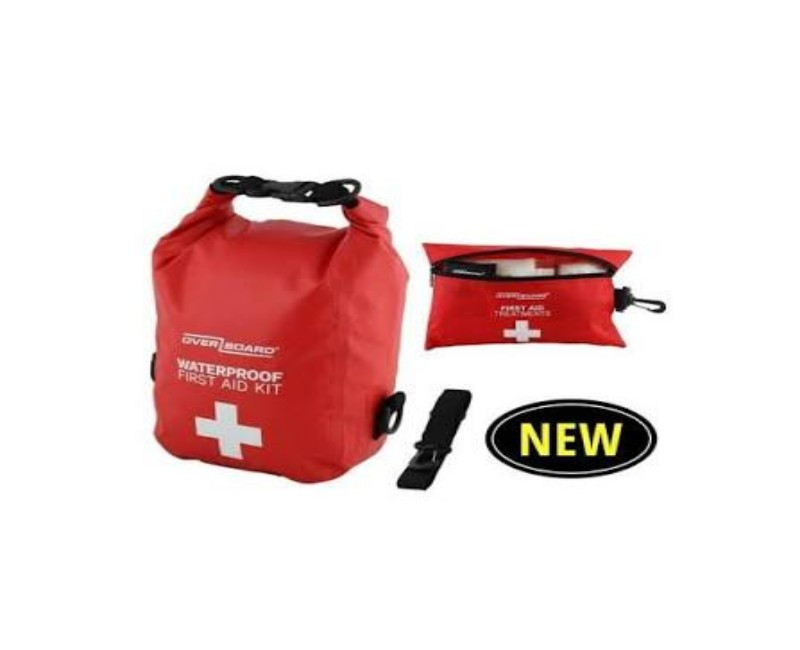 KitOverBoard Waterproof First Aid Kit – IP66 Fully Sealed Medical Emergency Kit for Outdoor, Marine, Travel & Adventure Use